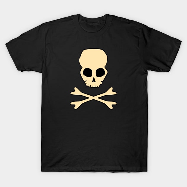 Pirate Skull T-Shirt by jakeanthony